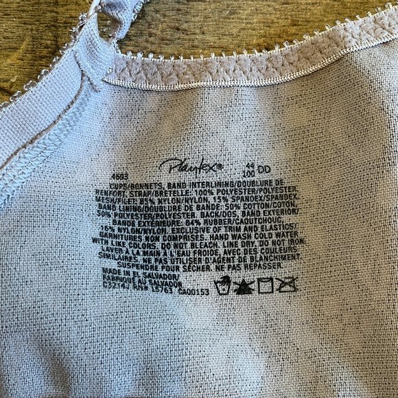 Playtex Bra Wireless Comfort Straps 44DD - Picture 4 of 7